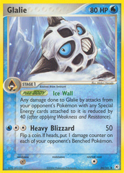 Glalie (34/101) [EX: Hidden Legends]
