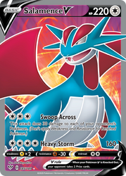 Salamence V (185/189) [Sword & Shield: Darkness Ablaze]