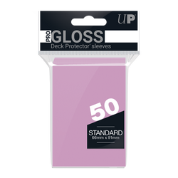 Ultra PRO: Standard 50ct Sleeves - PRO-Gloss (Pink)