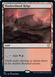 Shadowblood Ridge [Innistrad: Crimson Vow Commander]