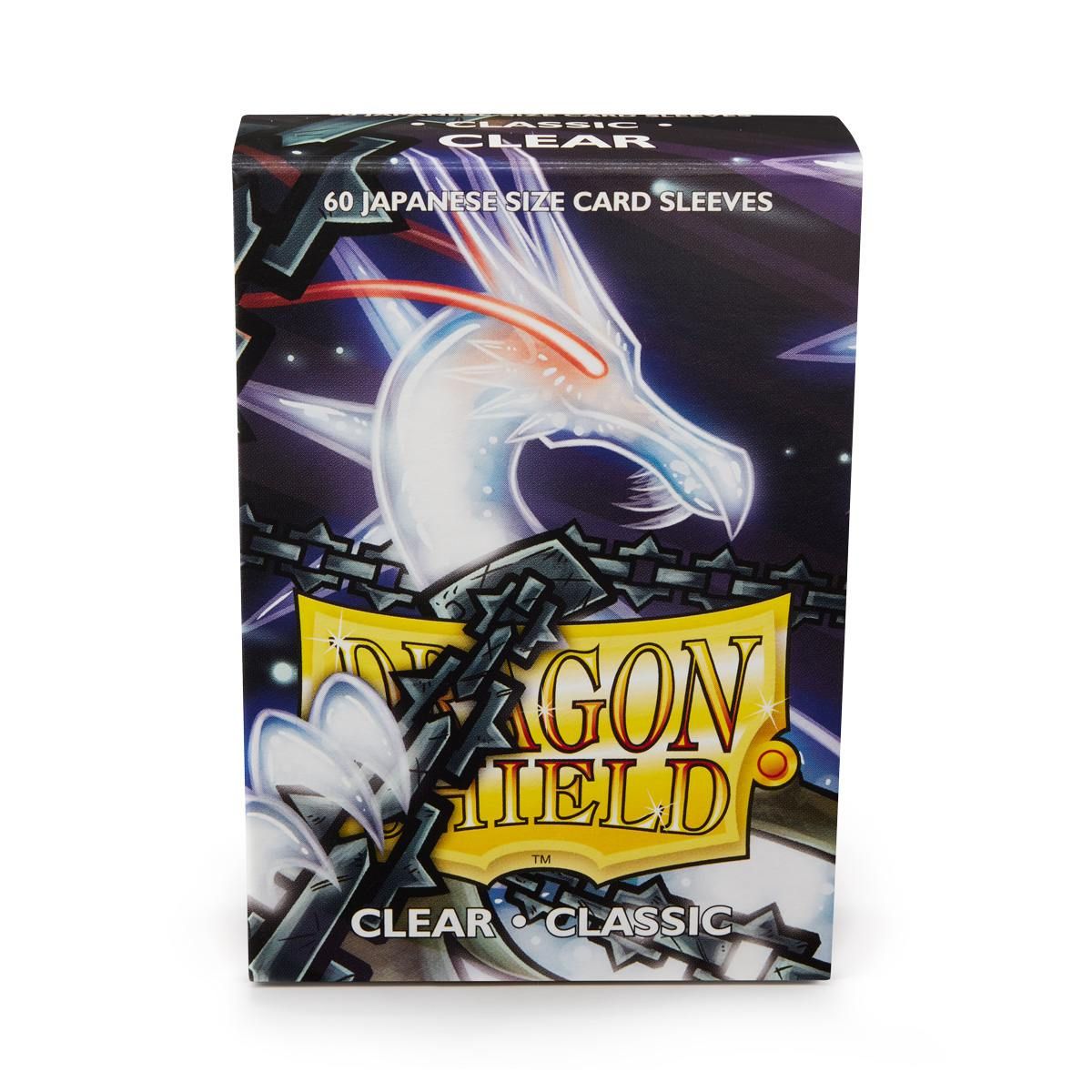 Dragon Shield: Japanese Size 60ct Sleeves - Clear (Classic)