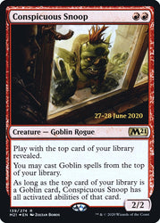 Conspicuous Snoop [Core Set 2021 Prerelease Promos]