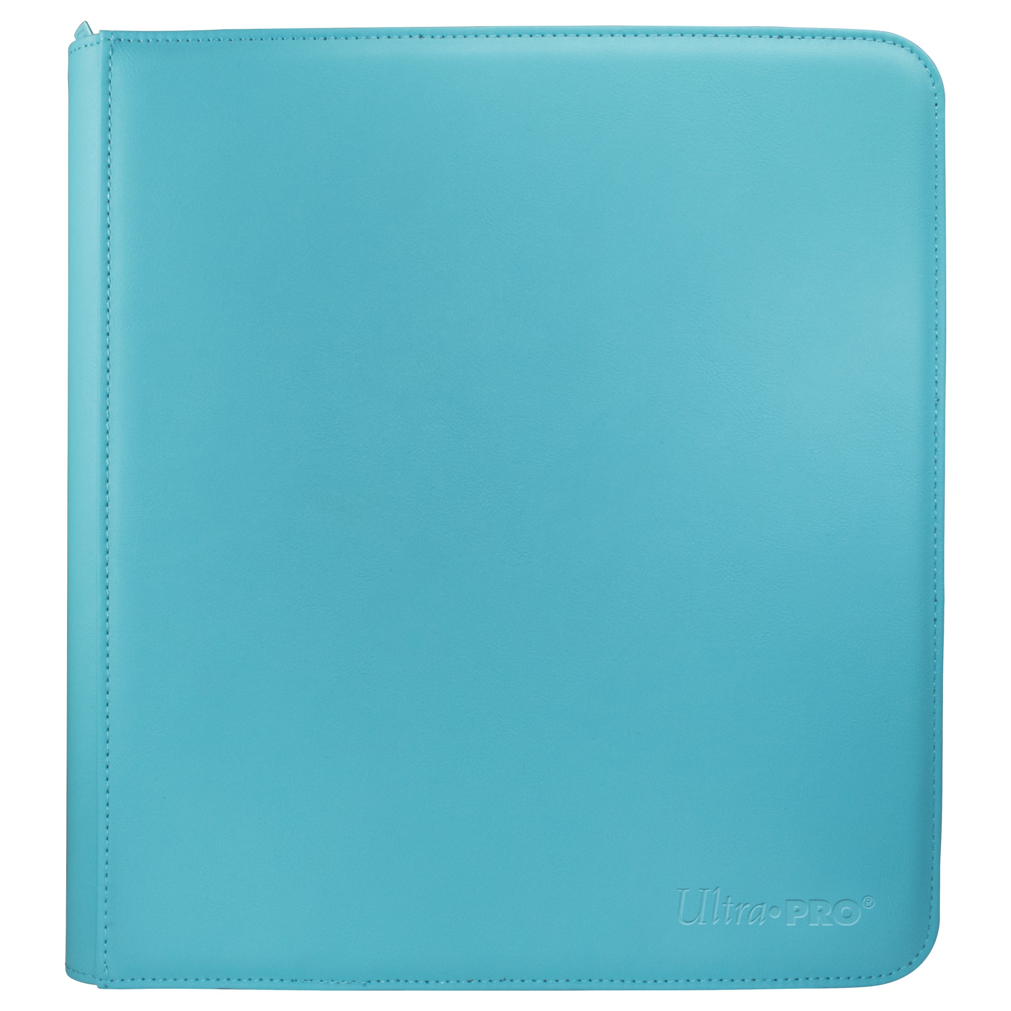 Ultra PRO: 12-Pocket Zippered PRO-Binder - Vivid (Light Blue)