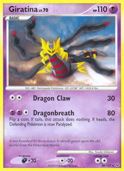 Giratina (28/127) (Theme Deck Exclusive) [Platinum: Base Set]