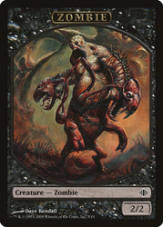 Zombie Token [Shards of Alara Tokens]