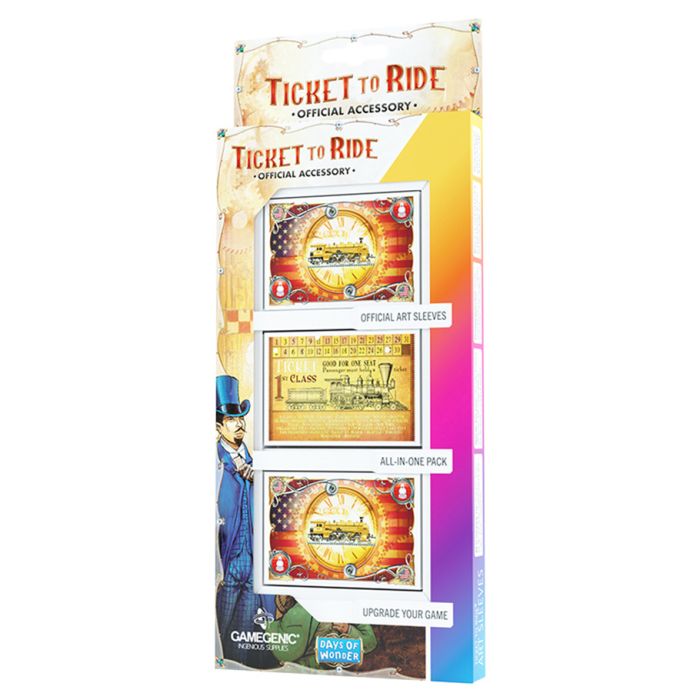 DP: Ticket to Ride: Art Sleeves (100)