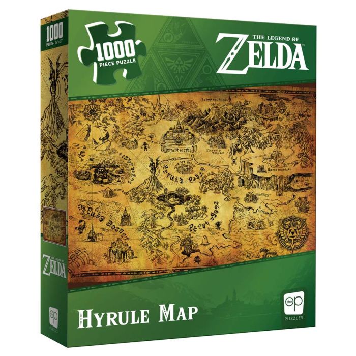 Puzzle: Zelda Hyrule Map 1000pc